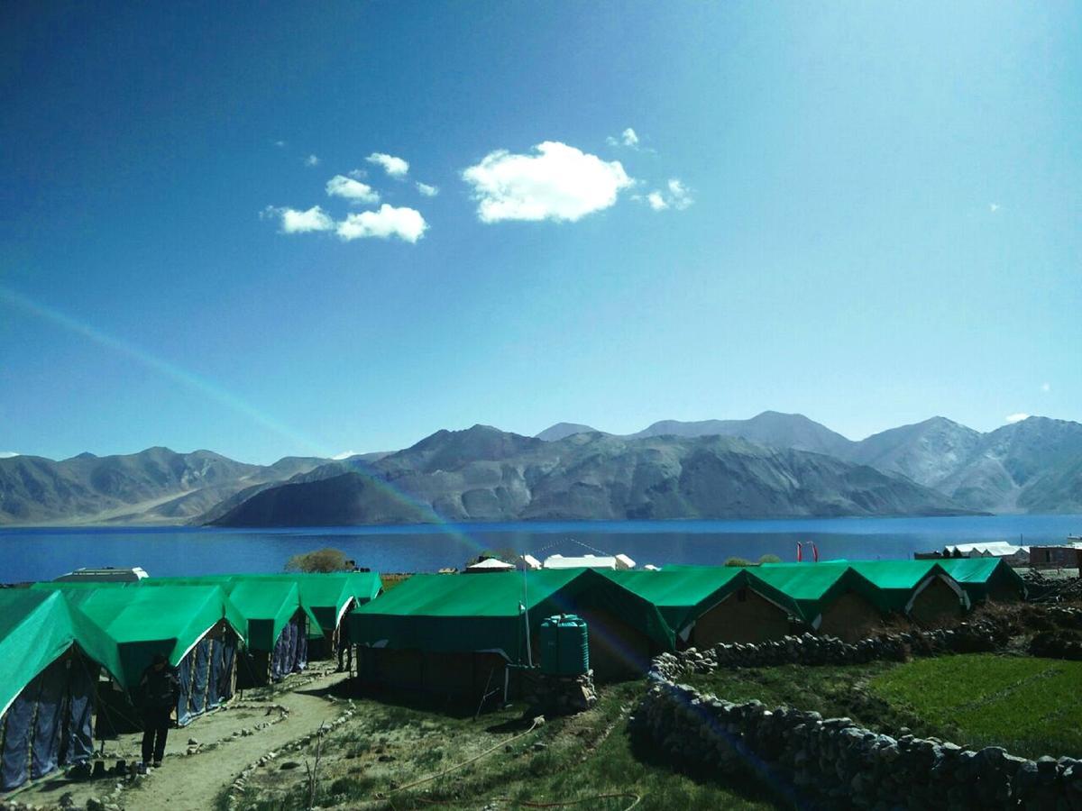 Pangong Delight Camps And Cottages Spangmik Exteriör bild
