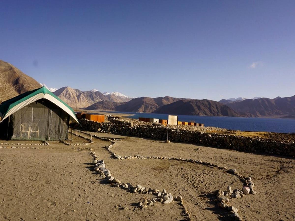Pangong Delight Camps And Cottages Spangmik Exteriör bild