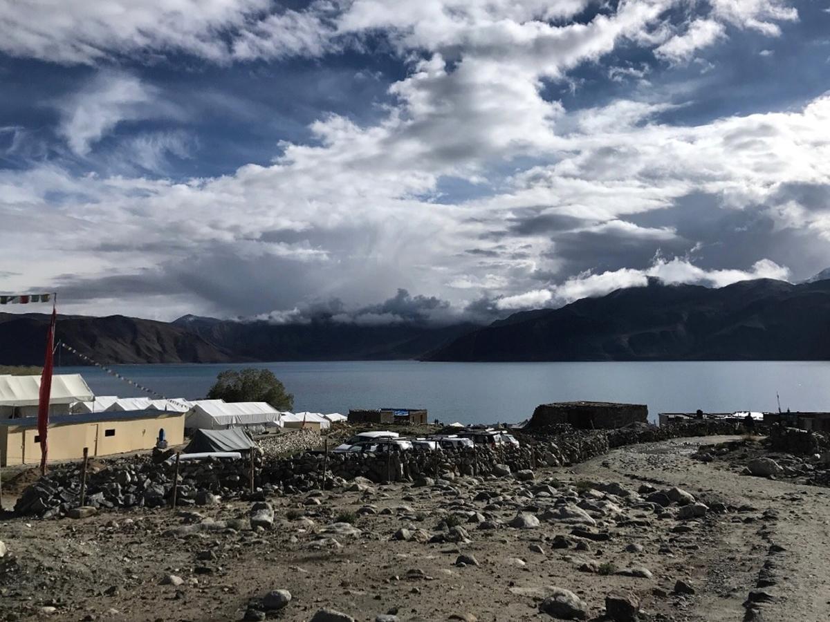 Pangong Delight Camps And Cottages Spangmik Exteriör bild