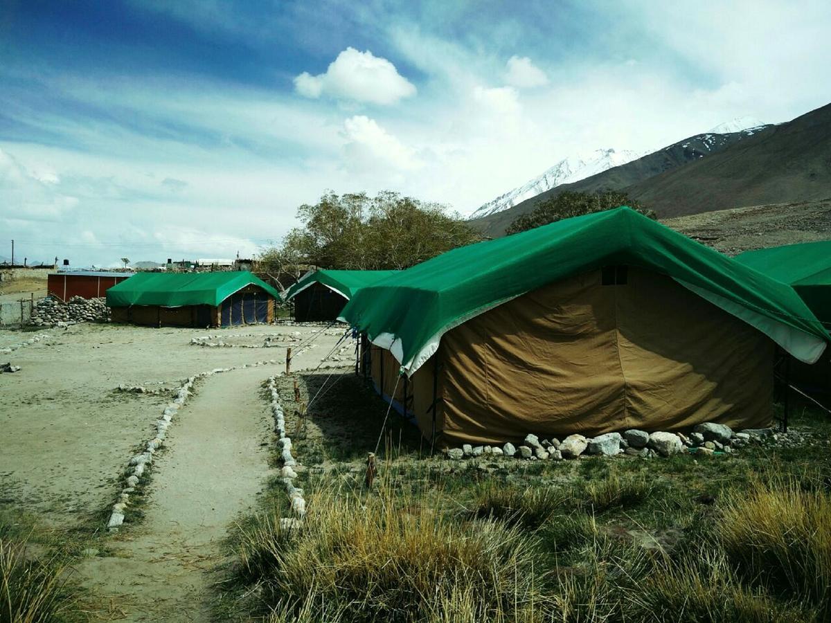 Pangong Delight Camps And Cottages Spangmik Exteriör bild