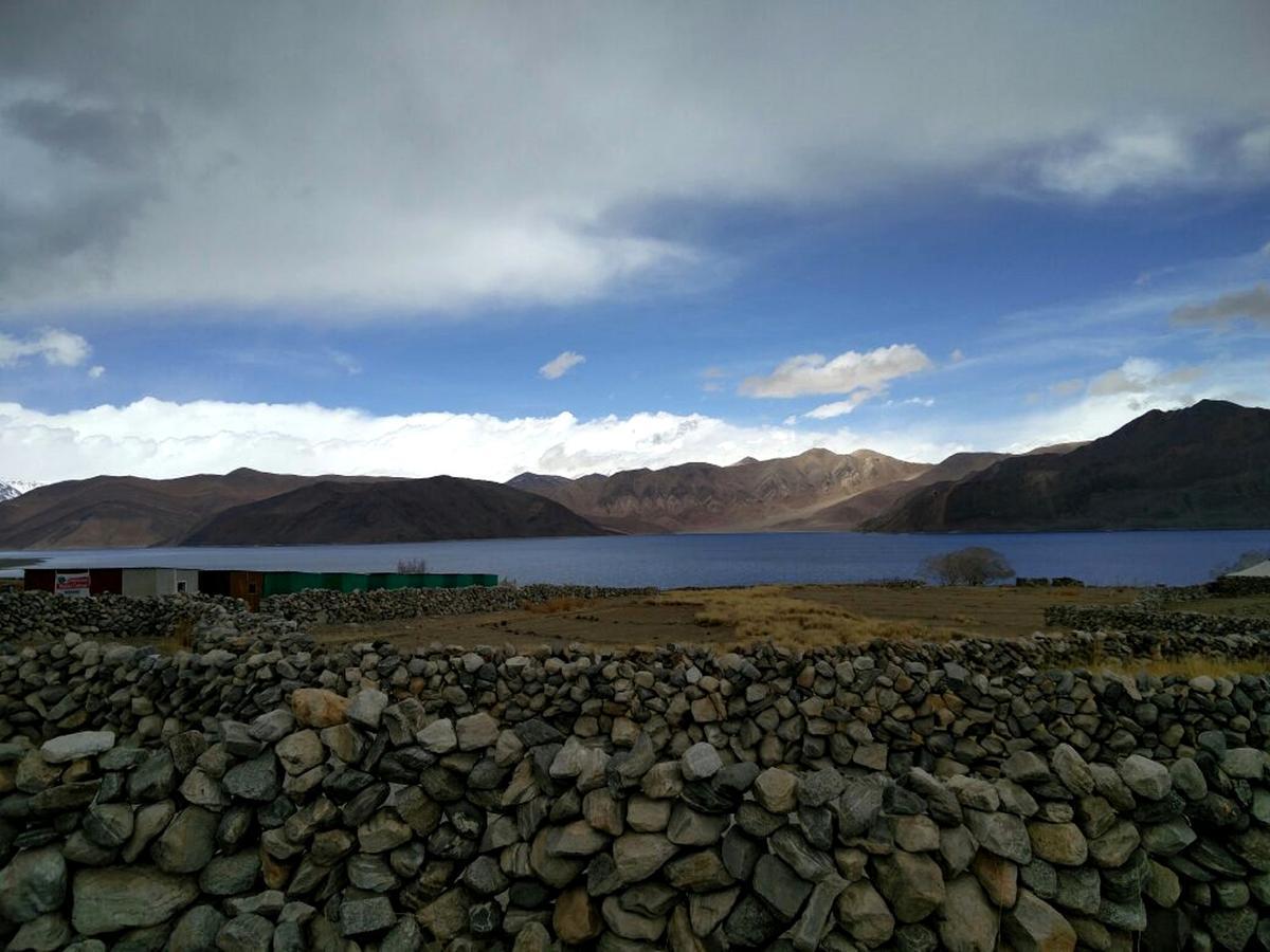 Pangong Delight Camps And Cottages Spangmik Exteriör bild