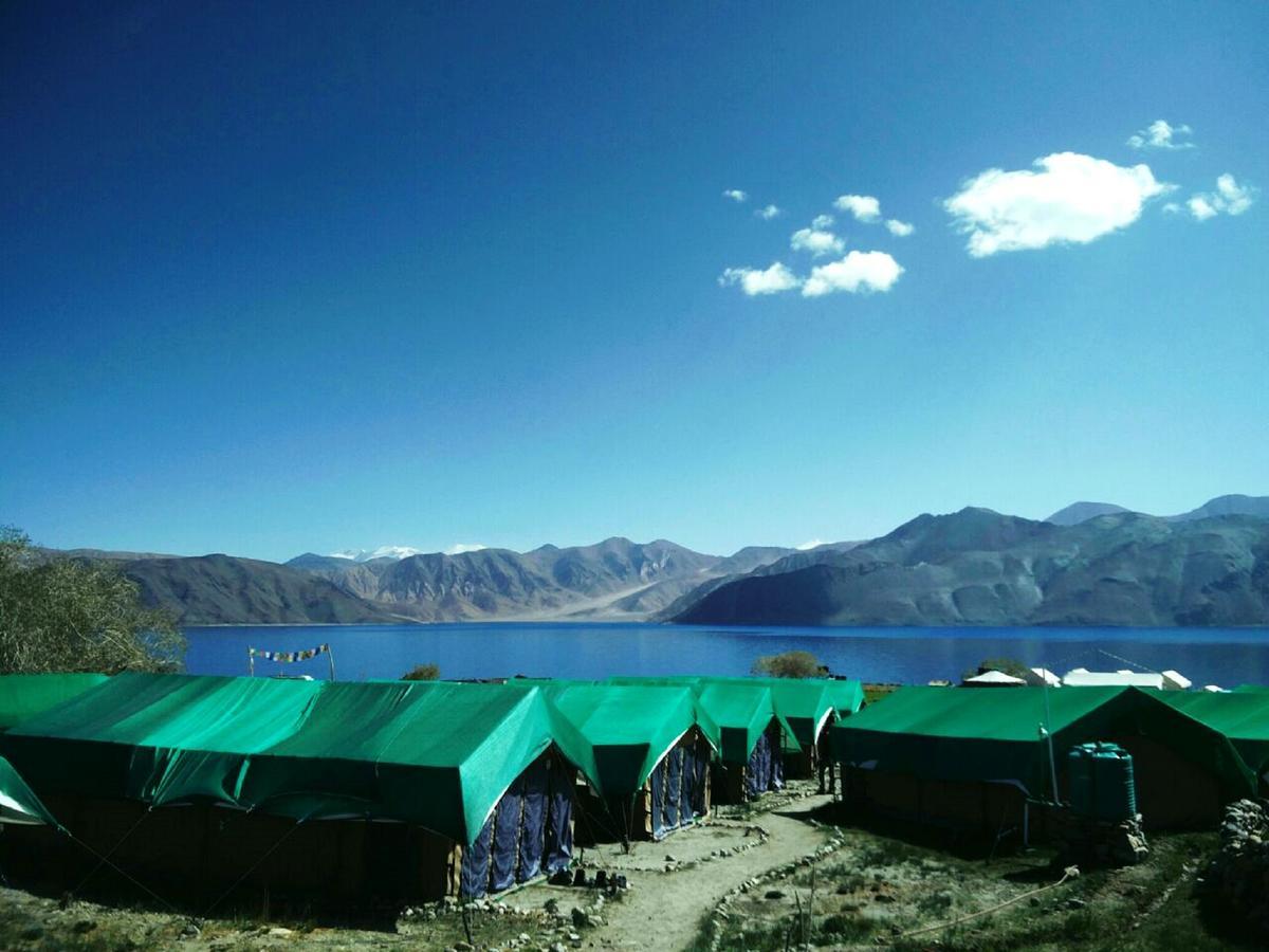 Pangong Delight Camps And Cottages Spangmik Exteriör bild