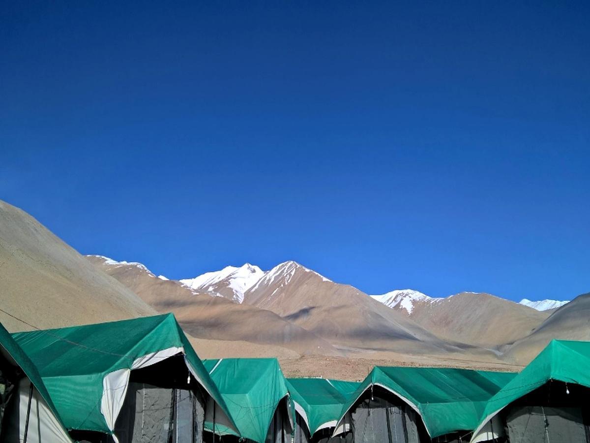 Pangong Delight Camps And Cottages Spangmik Exteriör bild