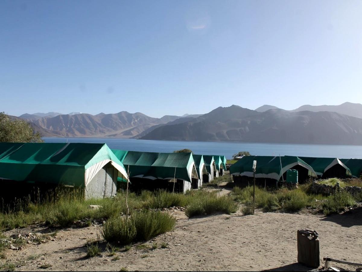 Pangong Delight Camps And Cottages Spangmik Exteriör bild
